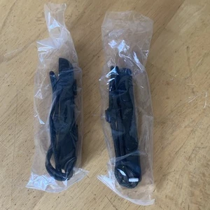 Paire de bracelets pour manette Nintendo Switch Joy Con noirs neufs d'origine - Photo 1/1
