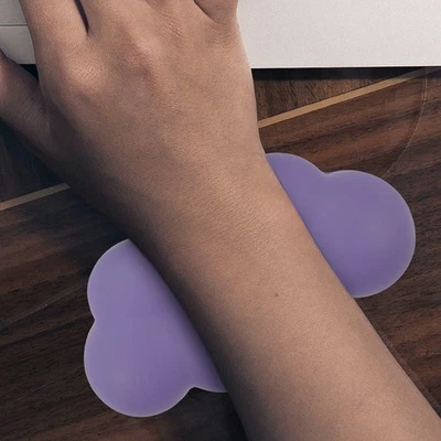  2 Pcs Poggiapolso Tastiera Poggiamano Per Resto Del Da Poggiapolsi Scrivania - Immagine 1 di 4