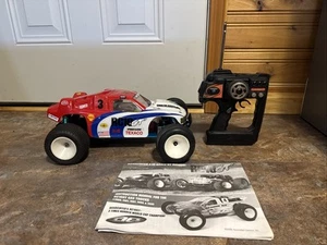 Vintage Team Associated RC10GT Blue Chassis   W/ Manual & Remote As Is Untested - Picture 1 of 21