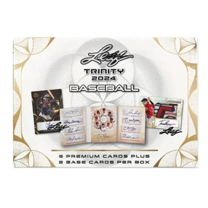 2024 Leaf Trinity Baseball Hobby Box - Picture 1 of 1