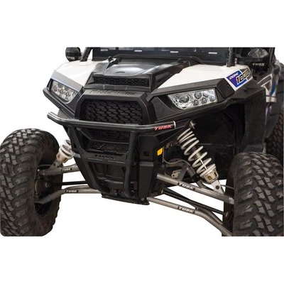 Parachoques delantero Tusk Impact negro para Polaris RZR XP 1000 2014-2018 Foto 1 de 4