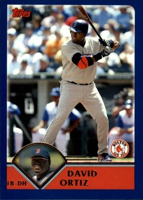 2003 Topps Chrome Traded #T52 David Ortiz Sox 1st Boston Red Sox Card - Image 1 of 2
