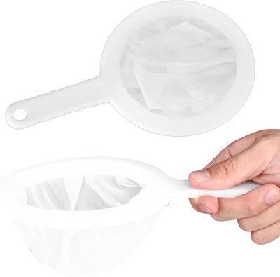 2 Pzcolino Mesh Filtro in Nylon, Filtri a Rete in Plastica, Colino a Maglie Fini - Immagine 1 di 4