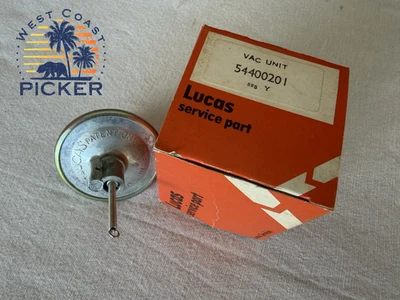 Triumph TR6 Lucas Distributor Vacuum 54400201 1971-1973 (NOS) - Image 1 of 3