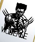 WOLVERINE. X-MEN Original Pop Art,Marvel 5"X 5" inches, vinyl sticker portraits.