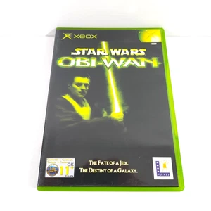 Star Wars Obi-Wan Microsoft Xbox PAL Complete With Manual - Picture 1 of 7