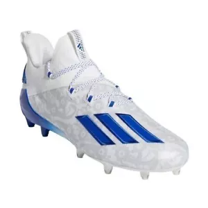 Adidas Adizero Reign Young King Sizes 8-15 Football Cleats, Floral Blue. FU6707 - Picture 1 of 9