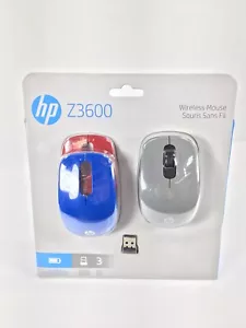 HP Z3600 WIRELESS MOUSE WITH THREE SKINS - NEW - Picture 1 of 4