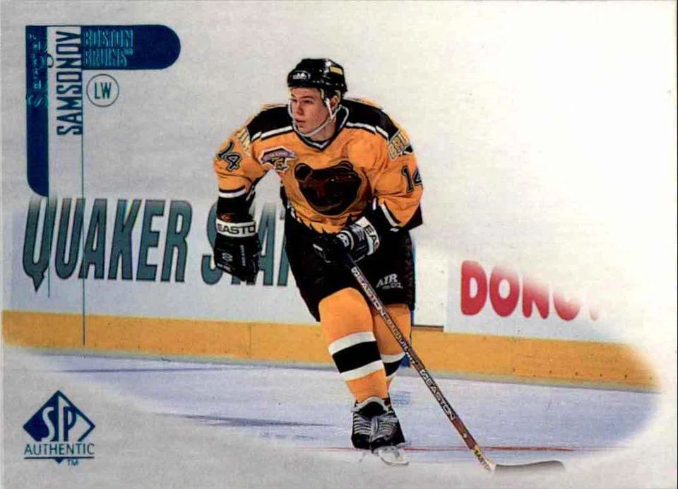1998-99 Upper Deck SP Authentic Sergei Samsonov #4 - Image 1 of 2