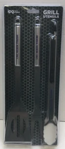 IPG Team Sports LSU Tigers Grill Utensils, Spatula, BBQ Fork & Tongs - Picture 1 of 1