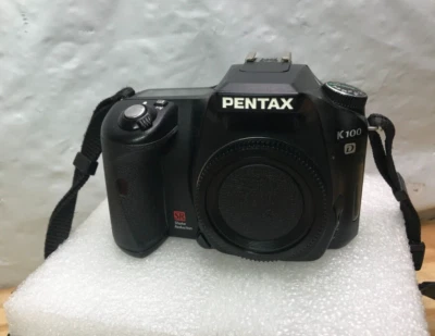 Câmera Digital SLR Pentax K100D 6.1MP Corpo Testado Funciona - Imagem 1 de 4