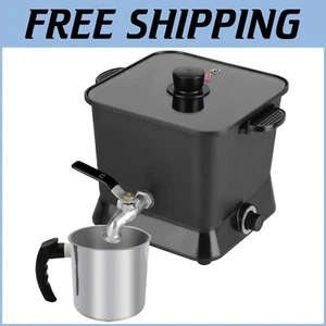 Large 4.5 Qt Electric Wax Melter with Temperature Control for Candle Making - Picture 1 of 9