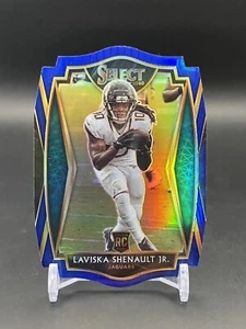 2020 Panini Select #159 Laviska Shenault Jr. - Blue Prizm Die Cut RC - Picture 1 of 2