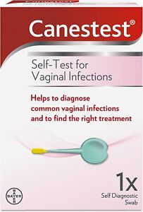 Canestest Self Test for Vaginal Infections Helps Diagnose FAST FREE POSTAGE