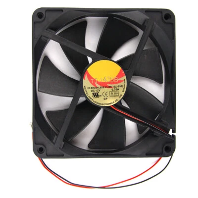 For TT-1425B L-SSS D14BM-12 DC12V 0.7A 140*140*25mm Blower Cooling Fan 2pin - Image 1 of 3