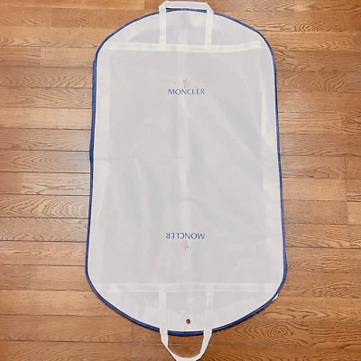 Moncler Kleidersack mit Griffen Staubschutz Reiseträger 43"x24" Original Neu - Bild 1 von 4