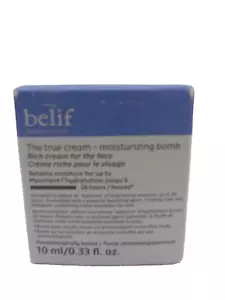 Avon Belif True Cream Moisturizing Bomb Face Cream, Travel Size .33oz, Free Ship - Picture 1 of 3