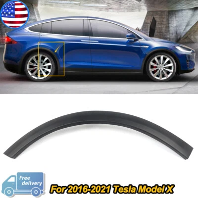 Rear Wheel Arch Door Cladding Molding Right Fit for Tesla Model X 2016-2023 Foto 1 de 4