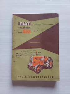Fiat 55 R Traktor 1955 Betriebsanleitung Wartung Original - Bild 1 von 24