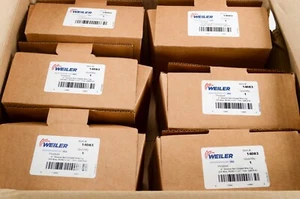 x6 NIB Weiler 14083 6” Reverse Nut Crimped Wire Cups - Picture 1 of 4