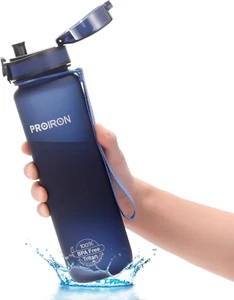 500Ml/1L (17/32Oz) Water Bottle Leak-Proof Drink Bottle BPA Free USA Tritan Mate - Picture 1 of 7