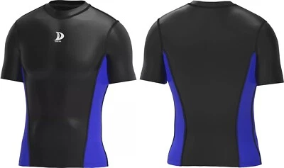 Men’s Half Sleeve Compression Base Layer –  Athletic Gym Shirt - Image 1 of 4