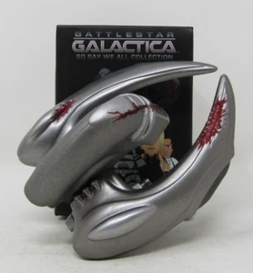 BATTLESTAR GALACTICA TITANS VINYL 3" FIGURES AS PHOTO IN RESEALD BOX 67 - Picture 1 of 1
