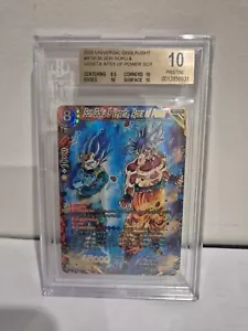 BGS 10 Son Goku & Vegeta Apex of Power SCR 2020 Universal Onslaught #BT9-136 - Picture 1 of 6