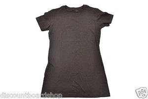 RVCA HERITAGE Black Faded Black Screenprint S/S Skate Surf Moto Junior's T-Shirt - Picture 1 of 4
