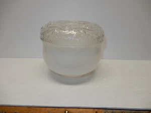 VINTAGE MID CENTURY MODERN EMBOSSED ACORN LAMP SHADE 2 - Picture 1 of 5