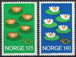 1664 Norway 1977, NK 785-86, MNH, The North, SC #688-89, MI 737-38. - Picture 1 of 1