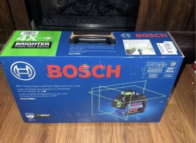 Bosch GLL3-330CG 200ft 360-Degree Green Three-Plane Self-Leveling & Alignment - Image 1 of 4