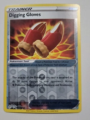 Digging Gloves 145/203 Swsh07: Evolving Skies Reverse Holo - Image 1 of 2