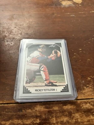 1991 Leaf - #322 Mickey Tettleton - Image 1 of 2