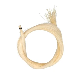 Arco de violín 5 hanks pelo de caballo blanco cola de caballo natural mongol 80-85 cm - Imagen 1 de 3