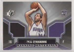 2005-06 SPx Winning Materials Peja Stojakovic #WM-PS