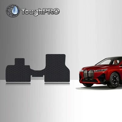 ToughPRO Front Mats Black For BMW iX All Weather Custom Fit 2022-2026 - Image 1 of 4