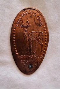 Hocking Hills Ohio gepresster Penny Cent. Design im Ruhestand.(Alte Männerhöhle) [[HH-1]] - Bild 1 von 2