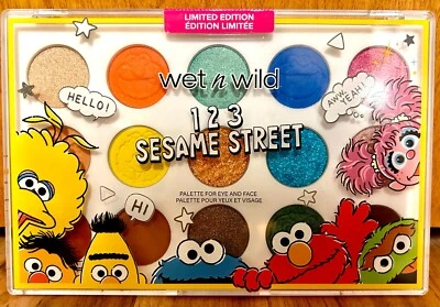 Wet n Wild Sesame Street Eye Shadow and Face Palette Make Up Limited Edition - Image 1 of 2