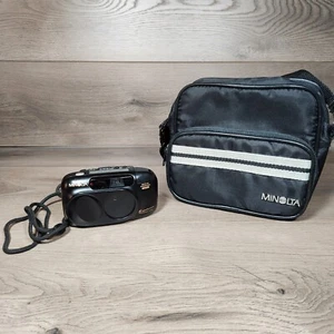 Minolta Explorer Freedom Zoom Multi AF 35mm Panorama Film Camera Tested w/ Bag - Picture 1 of 7