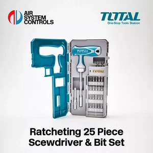 25-Piece T-Handle Wrench Set, Cr-V, Magnetic Bit Holders, Ratchet, Screwdriver - Picture 1 of 10