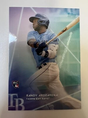 Randy Arozarena 2020 Topps X Steve Aoki Rookie Card Tampa Bay Rays - Image 1 of 2