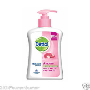 2X Dettol pH-balanced Handwash 99.9% germ-free Skincare protection 200 ml