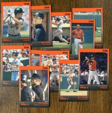 Cal Ripken Jr.  1991 Star Company Orioles  11-card  Factory Set 