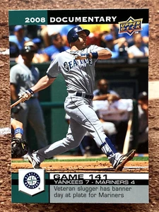 2008 Upper Deck Documentary Raul Ibanez #4244 - Picture 1 of 2