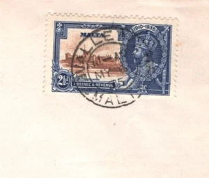 MALTA 1935 FDC KGV *SILVER JUBILEE* 2½d Valletta First Day Cover ROYALTY KA892 - Picture 1 of 13