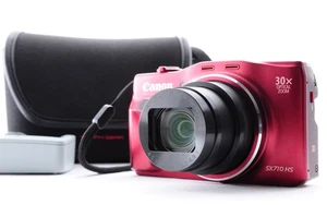 Canon PowerShot SX710 HS Red Excellent+5 Compact Digital Camera 20.3MP Y2845 - Picture 1 of 21