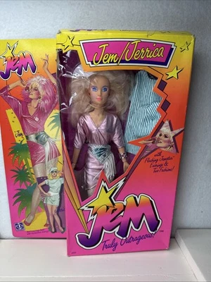 NUEVO en caja sellada Hasbro 1985 nuevo en caja - 4000 JEM / Jerrica Truly Outrageous - JEM Foto 1 de 4