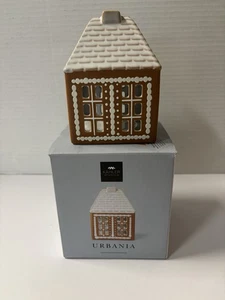 Kahler Urbania Gingerbread House Danish Ceramic Tealight Candle Holder - Picture 1 of 9