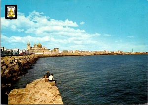 Postal CADIZ Muro del País del Sur PESCA 4x6 - Imagen 1 de 2